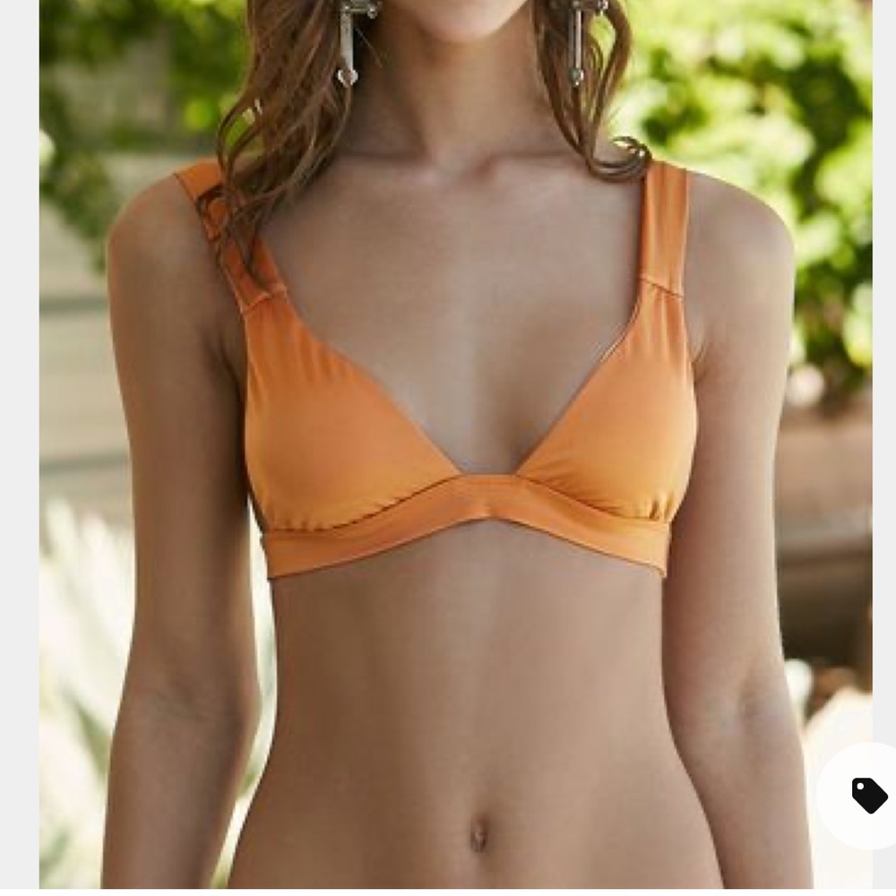 PacSun LA Hearts Bikini - TOP ONLY